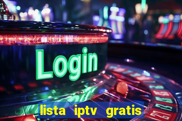 lista iptv gratis futebol ao vivo